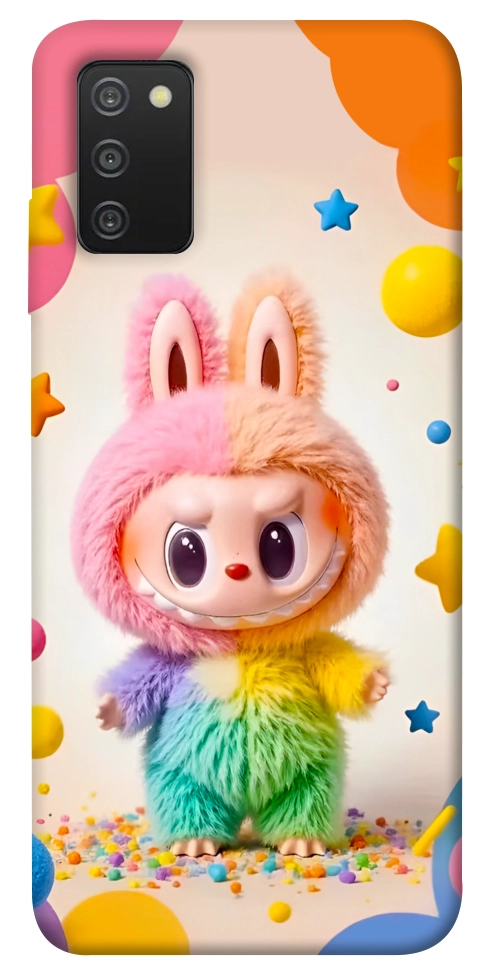Чехол Сolorful Labubu для Galaxy A03s