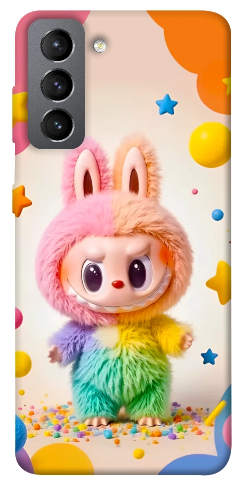 Чехол Сolorful Labubu для Galaxy S21 FE