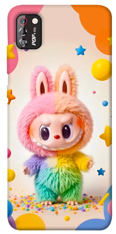 Чохол Сolorful Labubu для TECNO POP 4 Pro