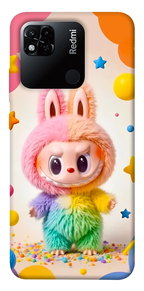 Чехол Сolorful Labubu для Xiaomi Redmi 10A