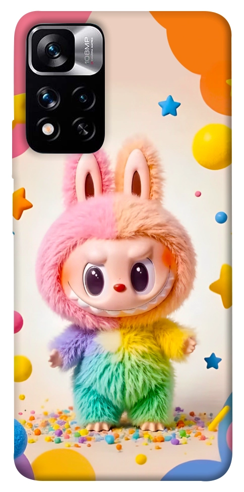 Чохол Сolorful Labubu для Xiaomi Redmi Note 11 5G