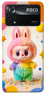 Чехол Сolorful Labubu для Xiaomi Poco X4 Pro