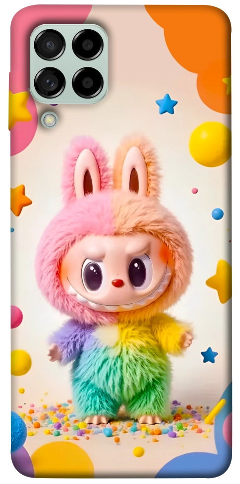 Чехол Сolorful Labubu для Galaxy M53