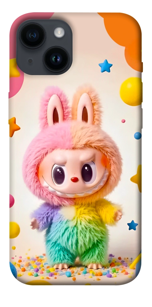 Чехол Сolorful Labubu для iPhone 14