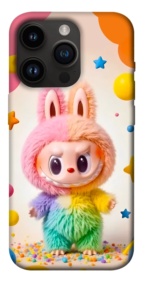 Чехол Сolorful Labubu для iPhone 14 Pro