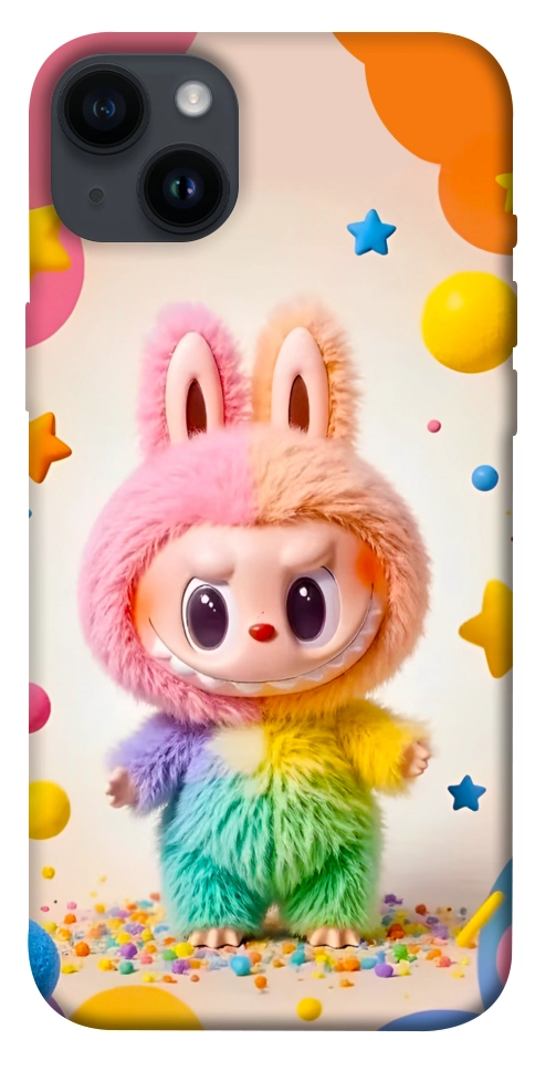 Чохол Сolorful Labubu для iPhone 14 Plus