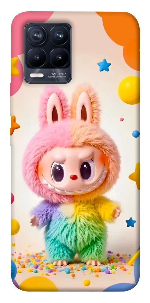 Чехол Сolorful Labubu для Realme 8