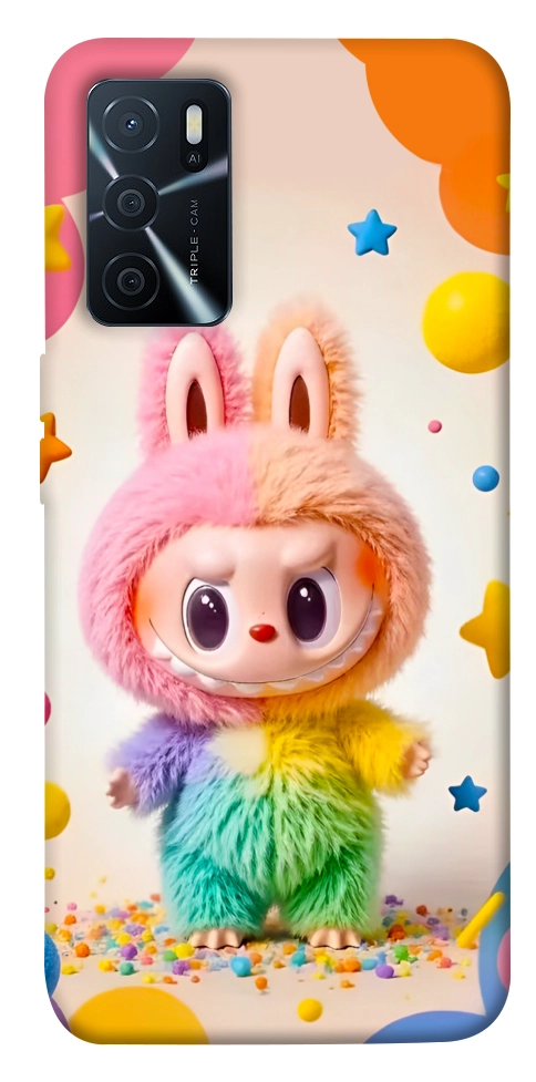 Чехол Сolorful Labubu для Oppo A16