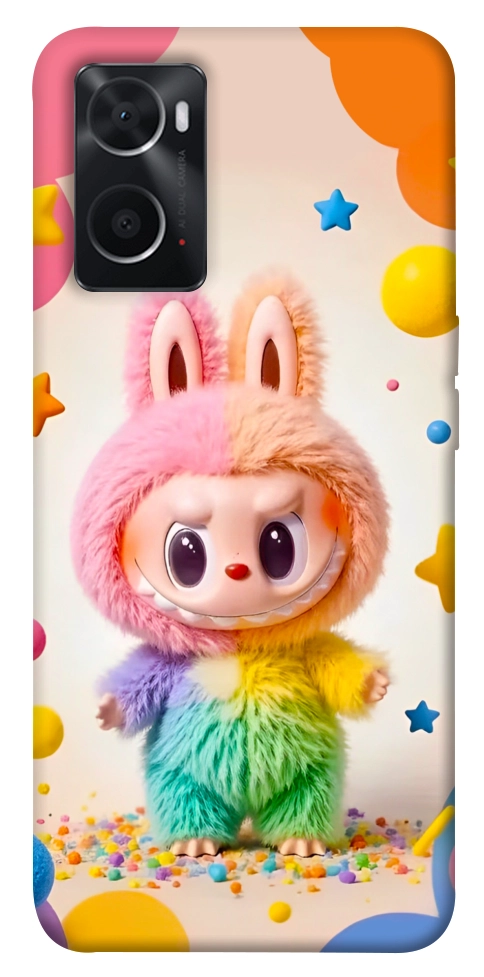 Чехол Сolorful Labubu для Oppo A76 4G