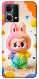 Чехол Сolorful Labubu для Oppo Reno 7 4G