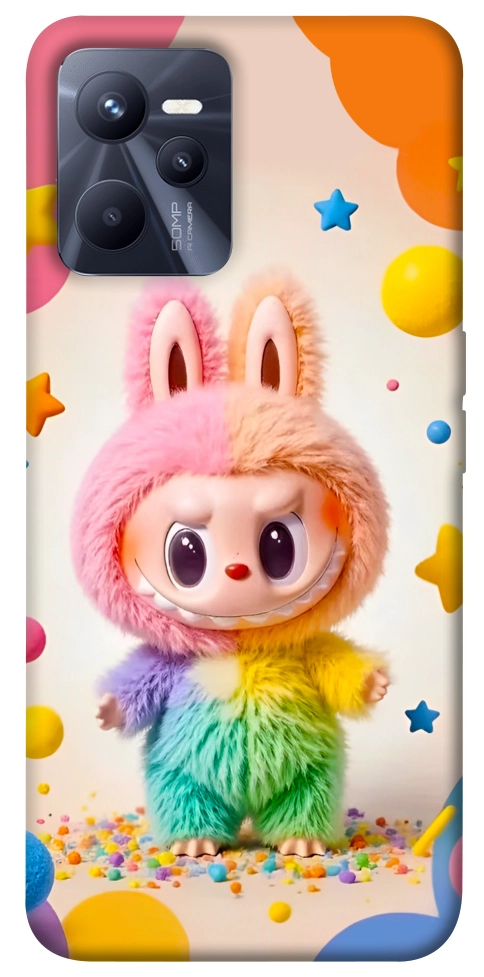 Чехол Сolorful Labubu для Realme C35