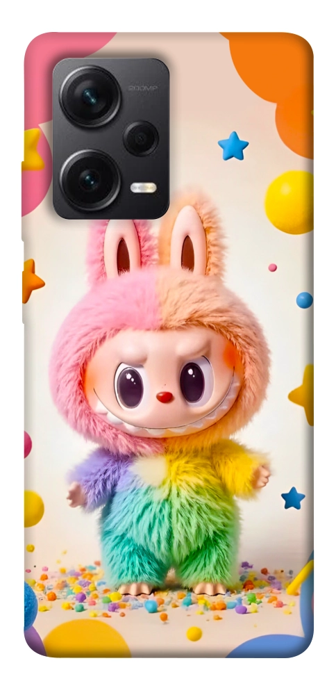 Чохол Сolorful Labubu для Xiaomi Redmi Note 12 Pro+