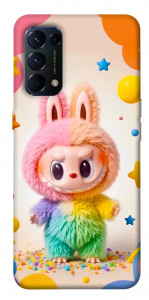 Чехол Сolorful Labubu для Oppo Reno 5 4G