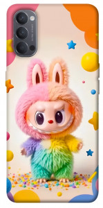 Чехол Сolorful Labubu для Oppo Reno 4
