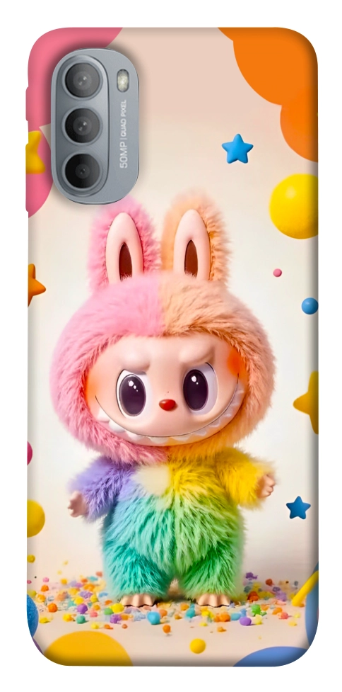 Чехол Сolorful Labubu для Motorola Moto G31