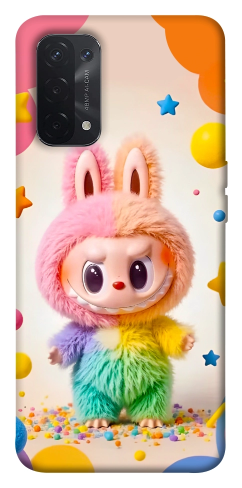 Чохол Сolorful Labubu для Oppo A74 5G