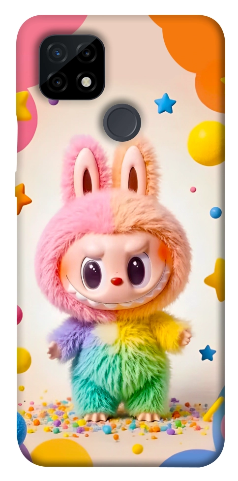 Чехол Сolorful Labubu для Realme C21