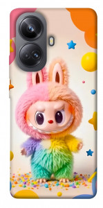 Чехол Сolorful Labubu для Realme 10 Pro+