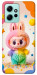 Чехол Сolorful Labubu для Xiaomi Redmi Note 12 4G