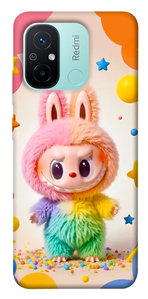 Чохол Сolorful Labubu для Xiaomi Redmi 12C