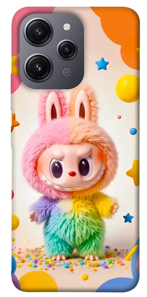 Чохол Сolorful Labubu для Xiaomi Redmi 12