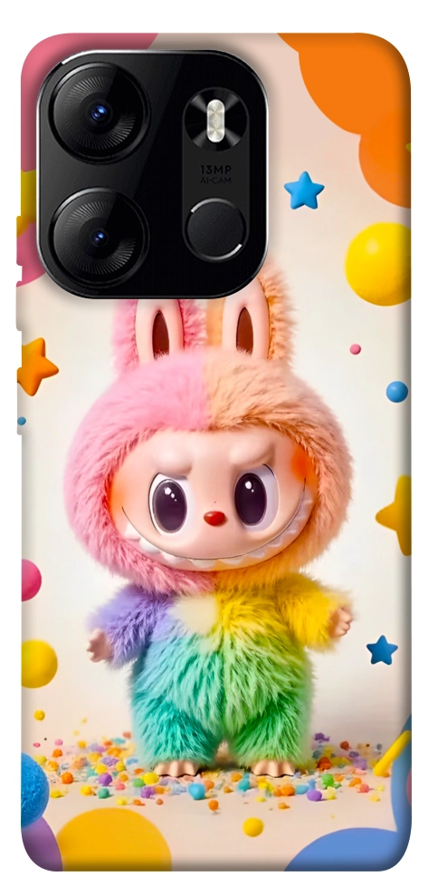 Чехол Сolorful Labubu для Tecno Spark Go 2023
