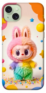 Чехол Сolorful Labubu для iPhone 15 Plus