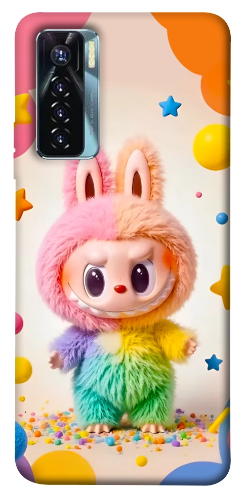 Чехол Сolorful Labubu для TECNO Camon 17 Pro