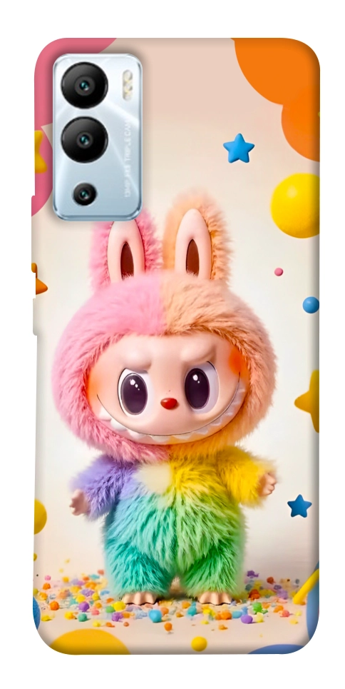 Чехол Сolorful Labubu для Infinix Hot 12i