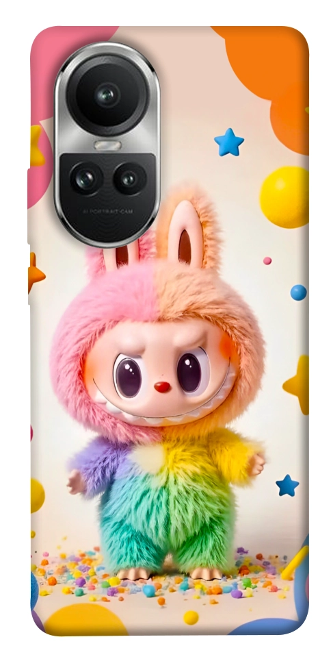 Чехол Сolorful Labubu для Oppo Reno 10
