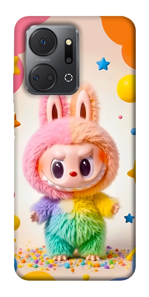 Чехол Сolorful Labubu для Huawei Honor X7a