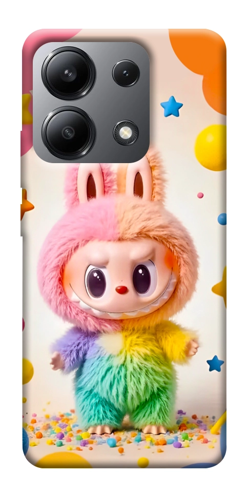 Чехол Сolorful Labubu для Xiaomi Redmi Note 13 4G