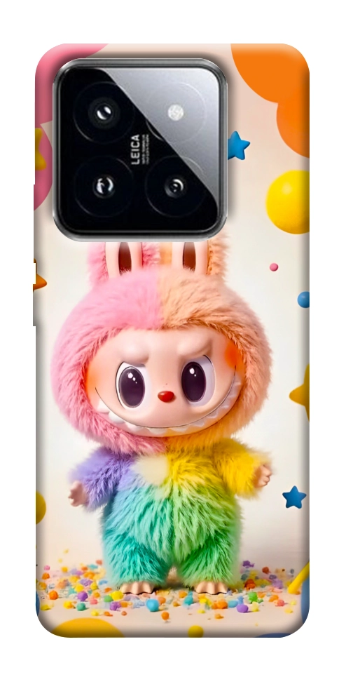 Чохол Сolorful Labubu для Xiaomi 14 Pro