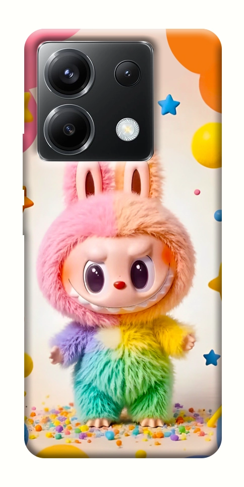 Чохол Сolorful Labubu для Xiaomi Poco X6