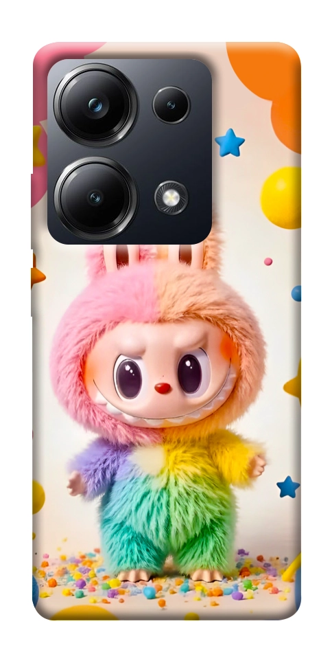 Чехол Сolorful Labubu для Xiaomi Poco M6