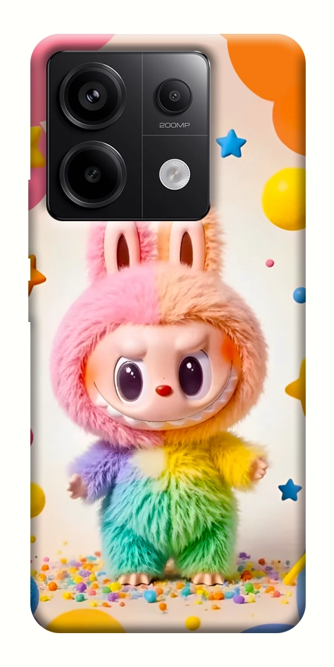 Чехол Сolorful Labubu для Xiaomi Redmi Note 13 Pro 4G