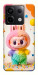 Чехол Сolorful Labubu для Xiaomi Redmi Note 13 Pro 4G