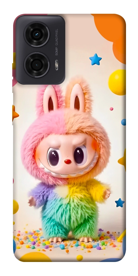 Чохол Сolorful Labubu для Motorola Moto G04