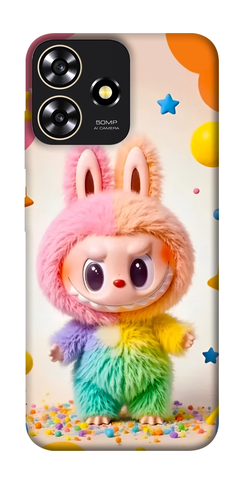 Чохол Сolorful Labubu для ZTE Blade A73 4G