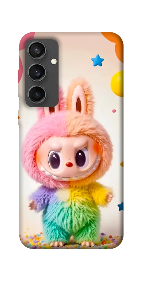 Чехол Сolorful Labubu для Galaxy S24 FE