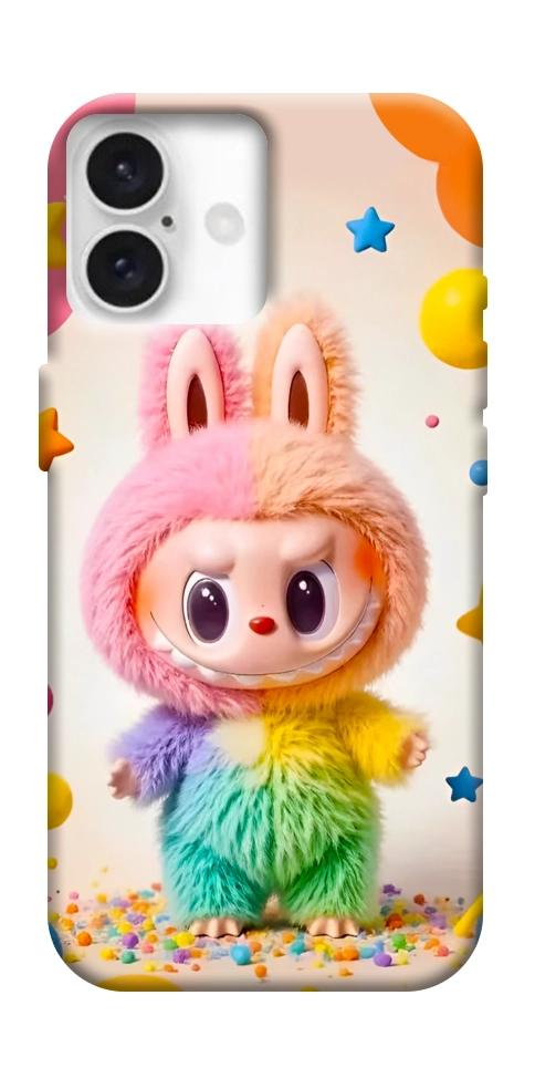 Чехол Сolorful Labubu для iPhone 16 Plus