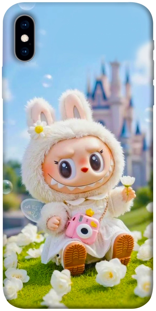 Чехол Cute Labubu для iPhone X