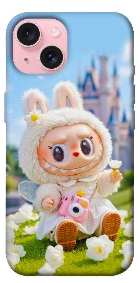 Чехол Cute Labubu для iPhone 15