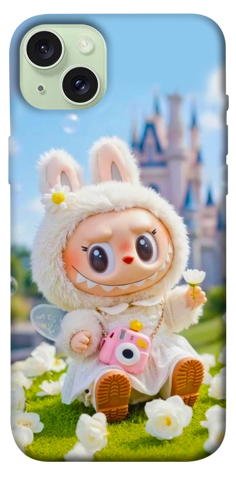 Чехол Cute Labubu для iPhone 15 Plus