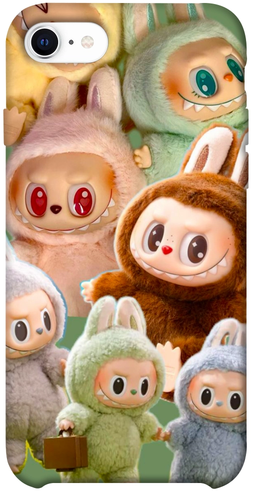 Чехол Labubu smile для iPhone SE (2020)