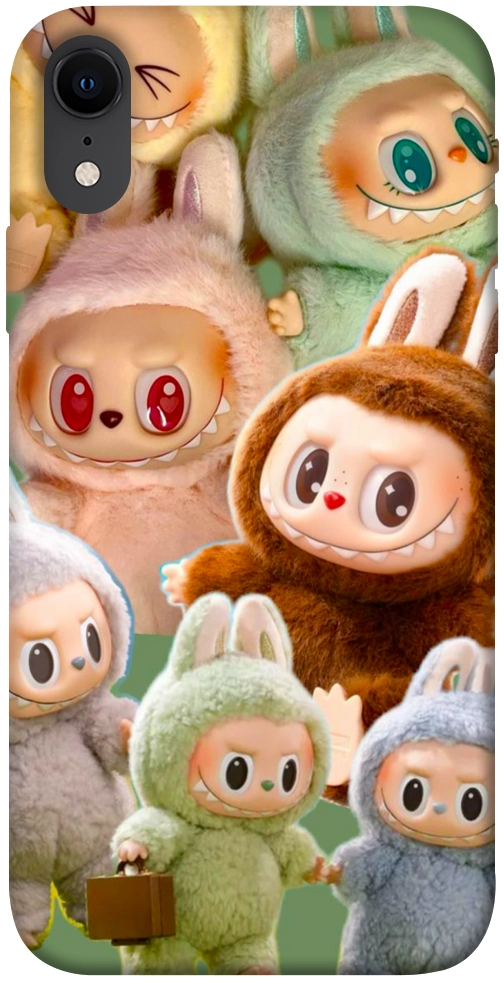 Чехол Labubu smile для iPhone XR