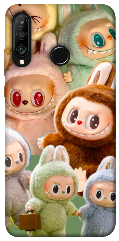 Чохол Labubu smile для Huawei P30 Lite