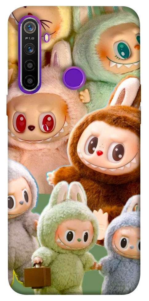 Чехол Labubu smile для Realme 5
