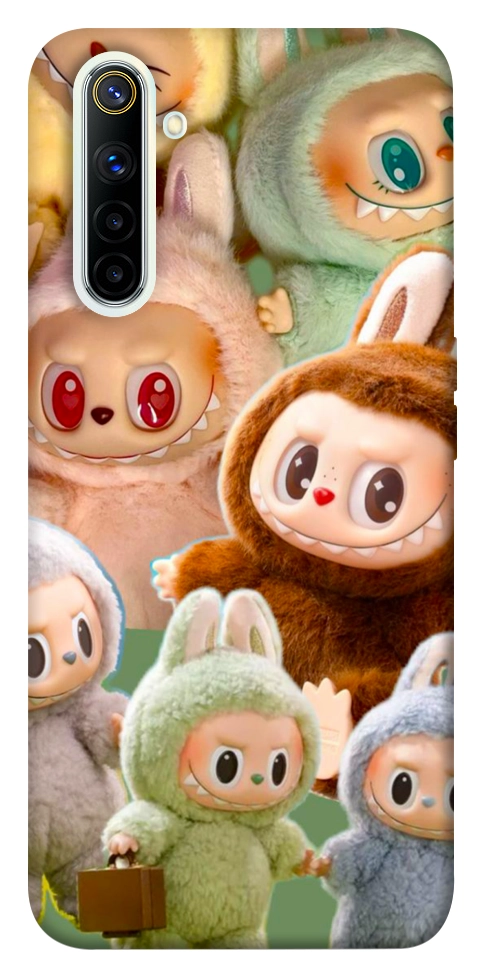 Чехол Labubu smile для Realme 6