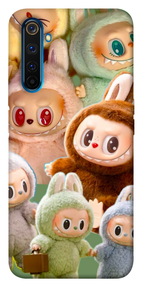 Чохол Labubu smile для Realme 6 Pro